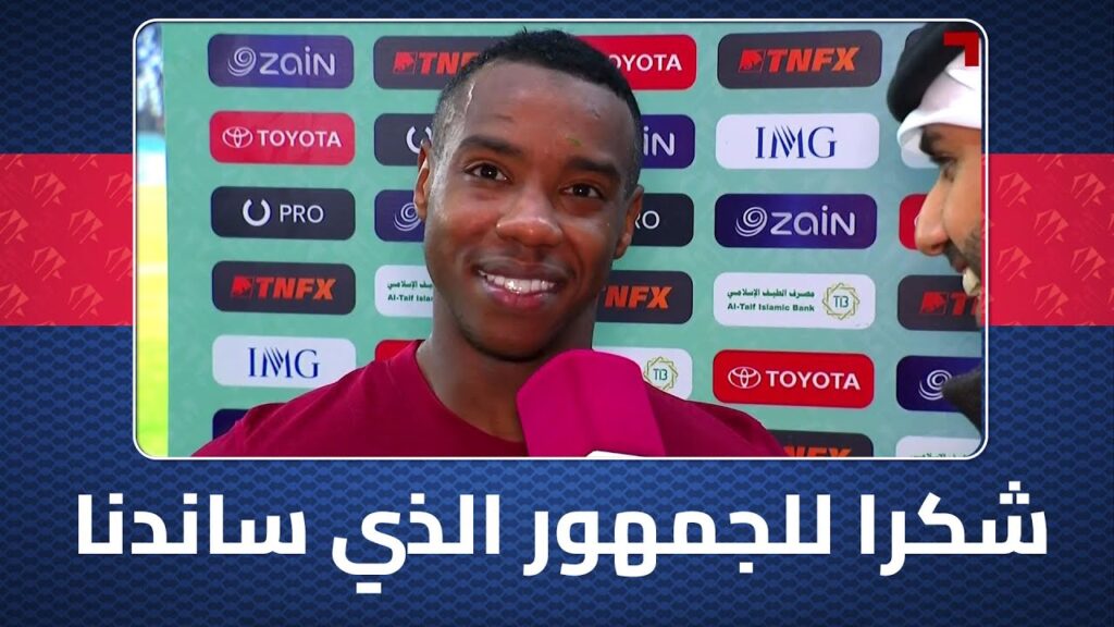 لاعب منتخبنا الوطني عاصم مادبو: المباراة كانت صعبة .. قاتلنا حتى النهاية وشكرا للجمهور الذي ساندنا