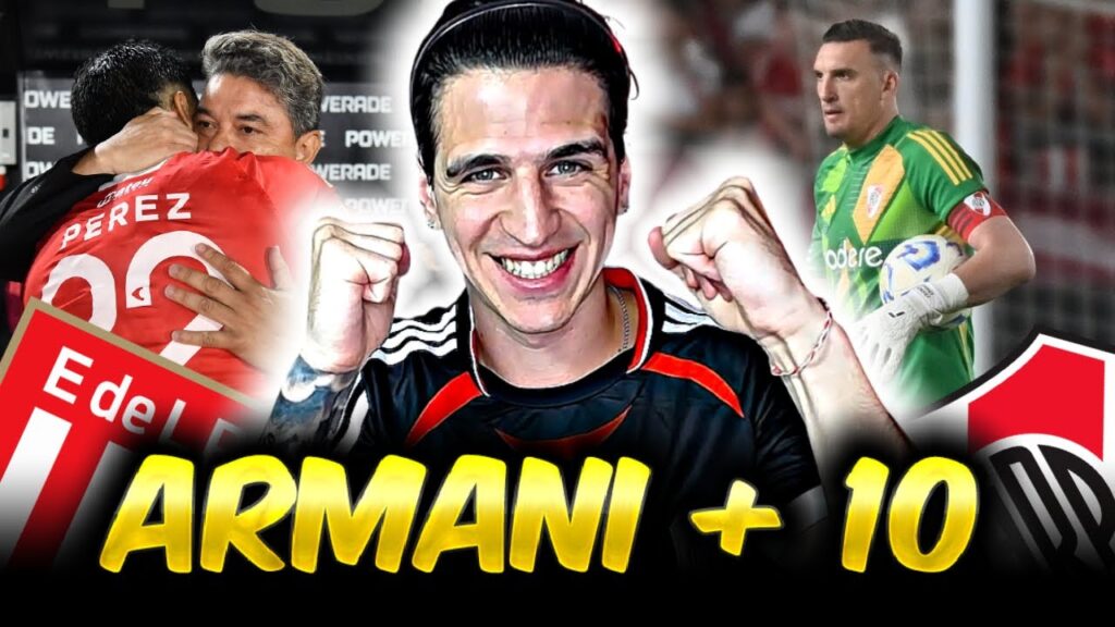 DE LA MANO DE ARMANI RIVER LE GANÓ 2-1 A ESTUDIANTES EN LA PLATA Y PIENSA EN LA LIBERTADORES 2025!