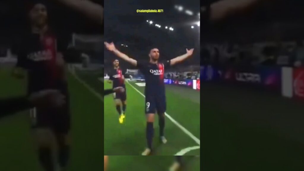 Goncalo Ramos, Marseille vs PSG #celebration #football #psg #ligue1 #marseille