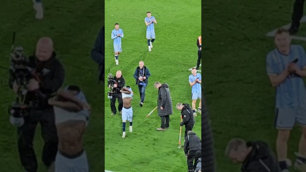 PAPE MATAR SARR GIVES HIS SHIRT AWAY