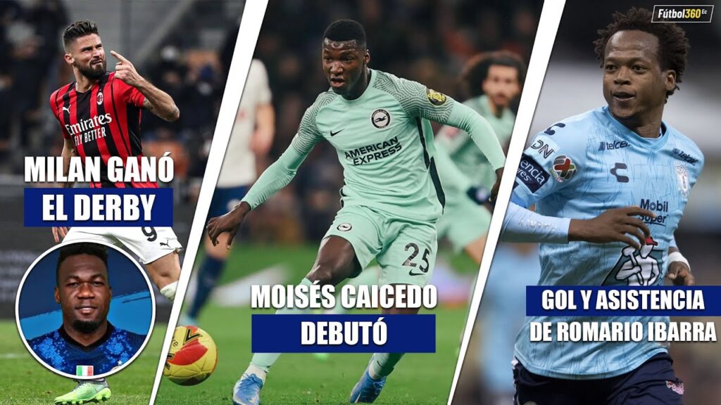 DEBUTÓ MOISÉS CAICEDO| GOL Y ASISTENCIA DE ROMARIO IBARRA | #MILAN GANÓ EL DERBY AL INTER