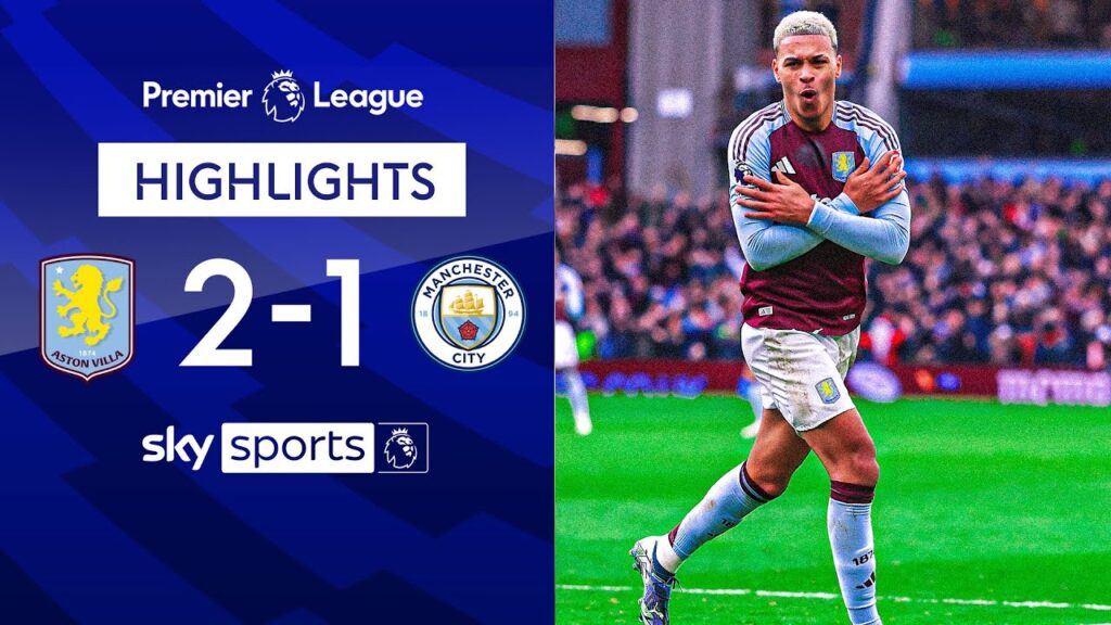 Durán, Rogers strike to add to City woes! 😬 | Aston Villa 2-1 Man City | Premier League Highlights