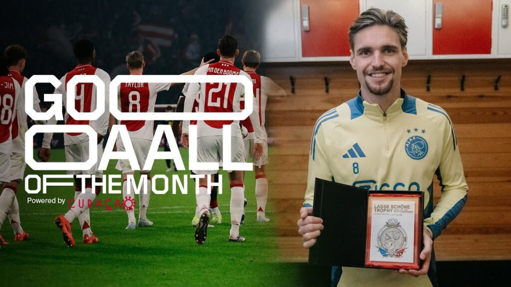 Kenneth Taylor's goal tegen Maccabi is Goal Of The Month! 🏆 | 'Deze is voor het hele team!' 😉