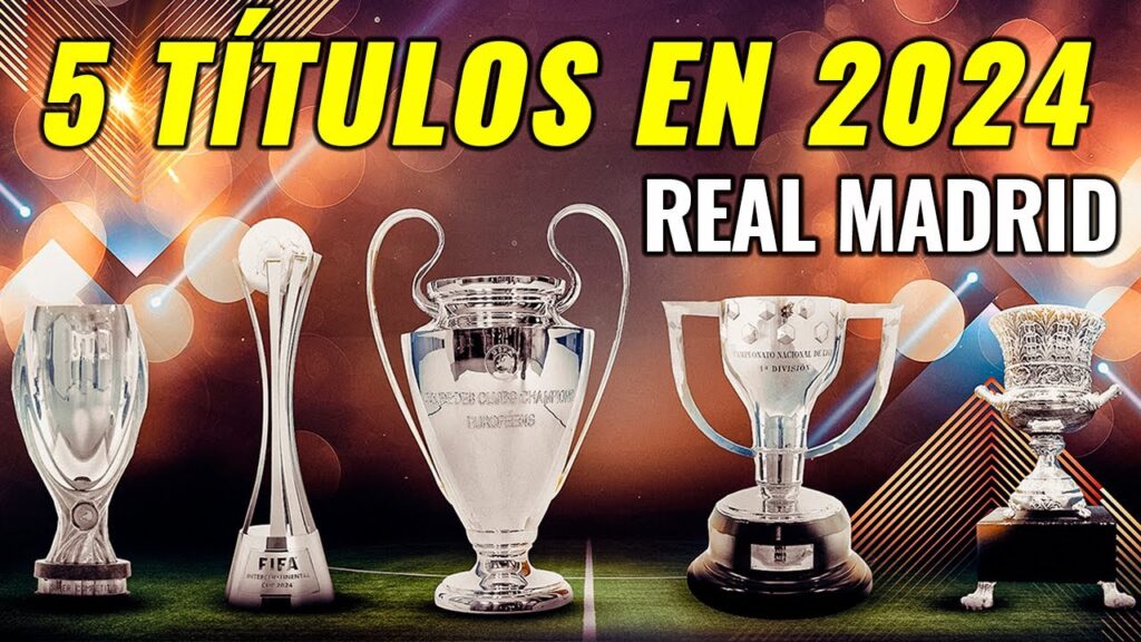 🔥 Real Madrid: Año Histórico con 5 Títulos y un Futuro Brillante ✨