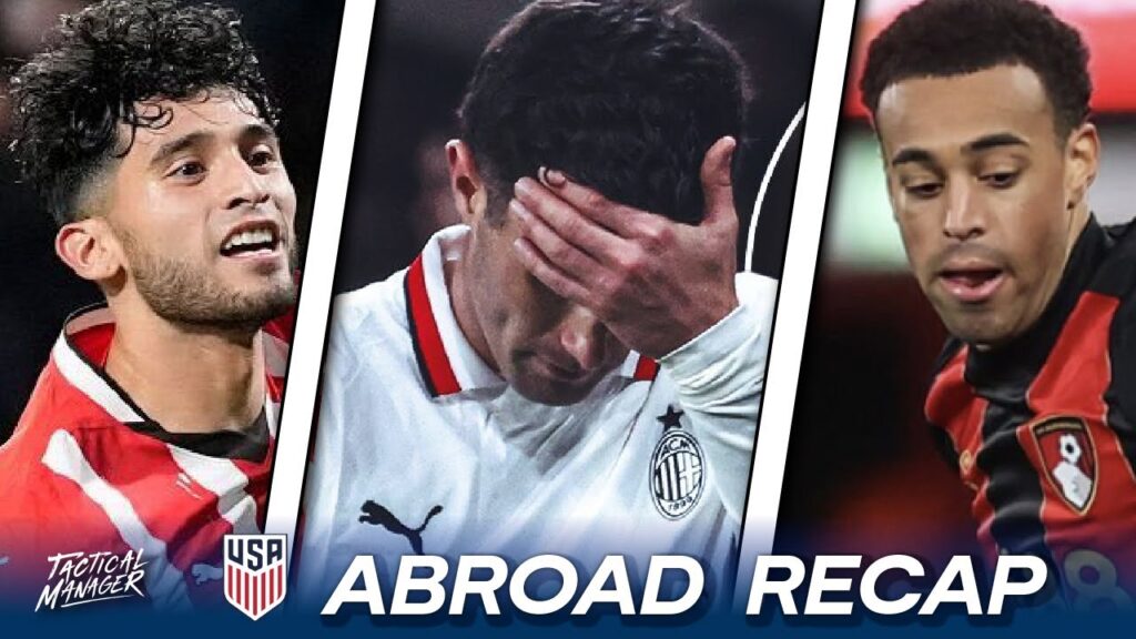 Pulisic Injury Update | Pepi with a goal and assist | Tyler Adams Injured? | USMNT Abroad