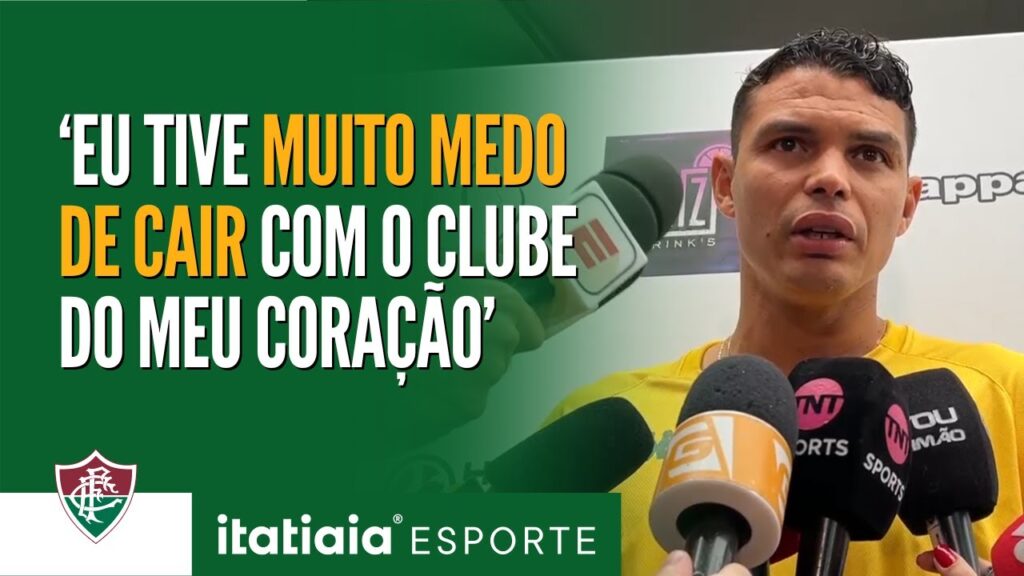 THIAGO SILVA COMENTA SOBRE A POSSÍVEL CONTRATAÇÃO DE RICHARLISON E DA LUTA CONTRA O REBAIXAMENTO