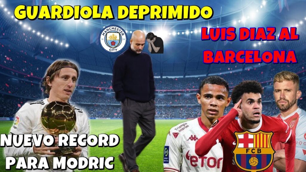 Modrić y su RECORD en el MADRID🏆 Luis Díaz cerca del BRAÇA🔵🔴 La PEOR Racha del CITY🤯