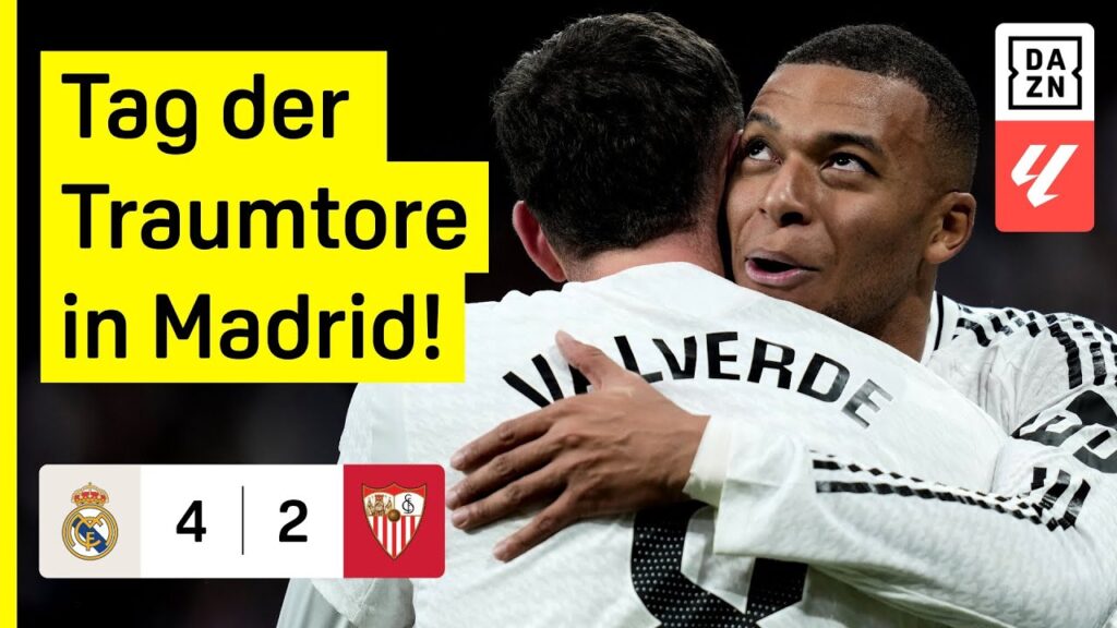 Valverde & Mbappe mit frühem Weihnachtsgeschenk für Real-Fans: Real Madrid - Sevilla | LaLiga | DAZN