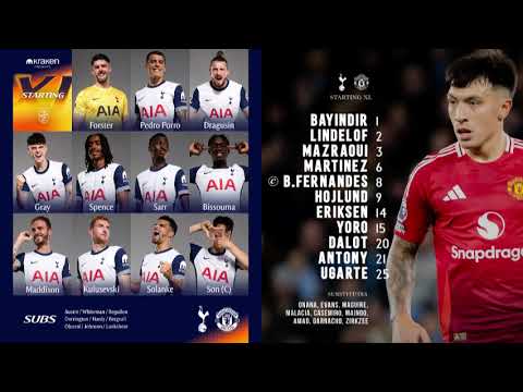 Tottenham Hotspur VS Manchester United - EFL Cup 2024/25 - BBC Radio 5 Live commentary