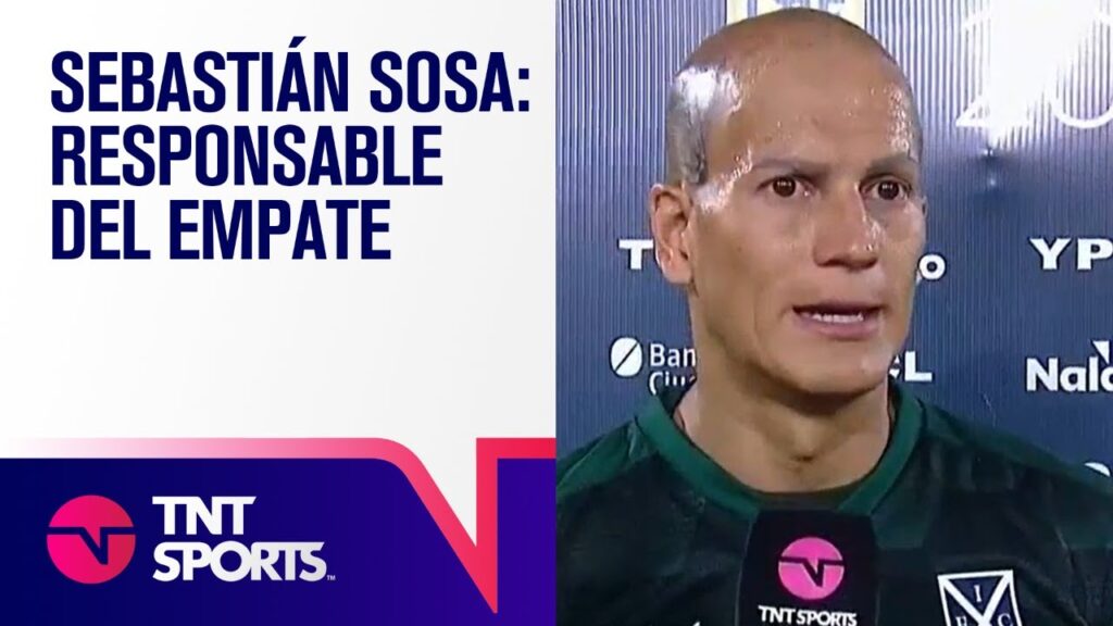 Sebastián SOSA: "Lo rescatable es el esfuerzo que hicieron todos los compañeros"