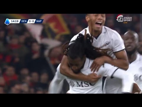 Andre-Frank Zambo Anguissa Goal, Genoa vs Napoli (0-1) All Goals and Extended Highlights