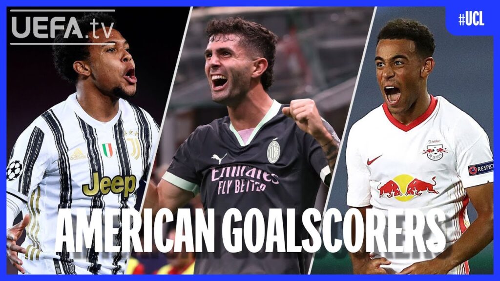 🇺🇸 American CHAMPIONS LEAGUE Goalscorers | FT. Pulišić, Adams, McKennie