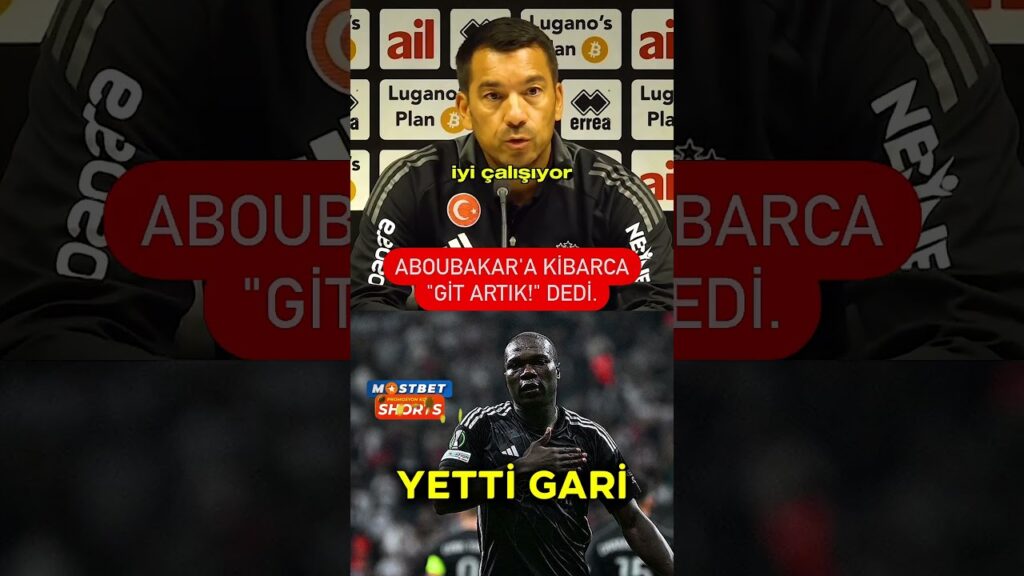 Aboubakar, Ne Olacak? - Giovanni van Bronckhorst #beşiktaş