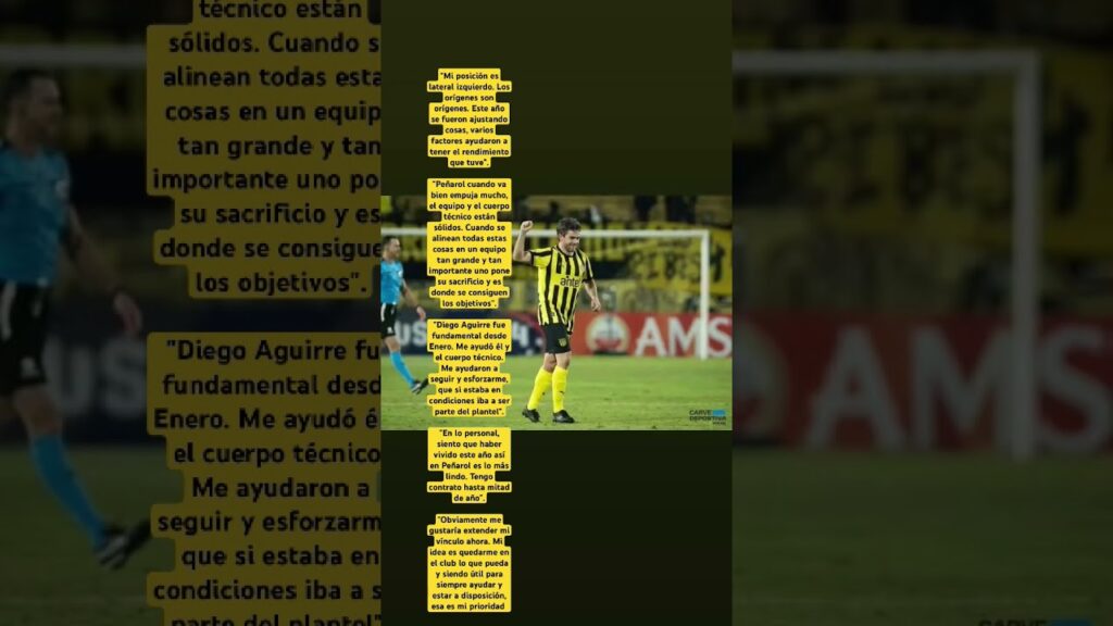 Lucas Hernández 27 🟡⚫💪 #peñarol #futbol #penarol #futboluruguay #uruguaynomas #uruguay