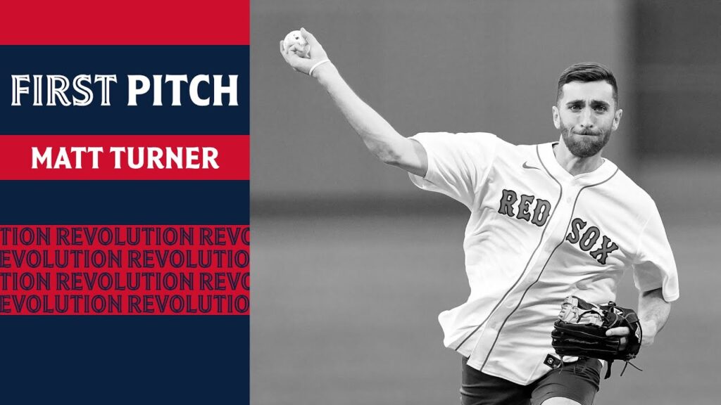 WATCH @redsox First Pitch | Matt Turner takes Fenway