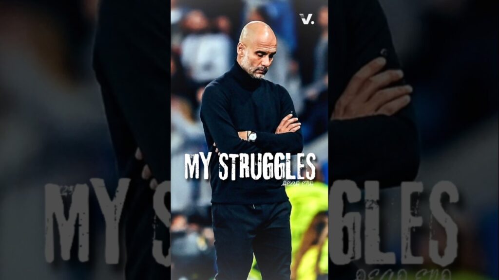 Why Pep Guardiola is Struggling after Successfully JOURNEY 🤔 #shorts