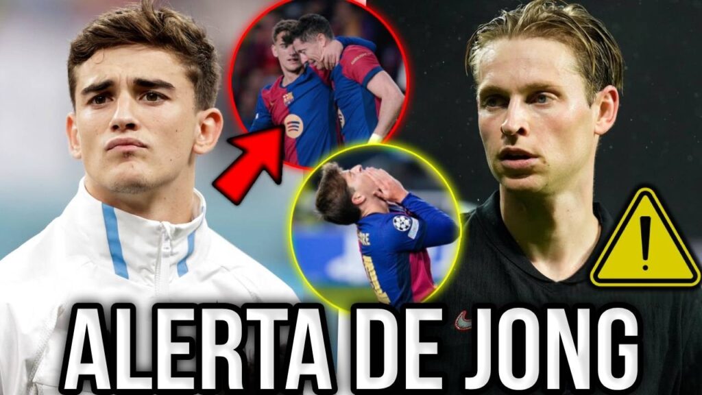 GAVI RECLAMÓ A LEWANDOWSKI POR SU ACTITUD, DE JONG NI UN SOLO MINUTO JUGADO! PABLO TORRE ADIOS