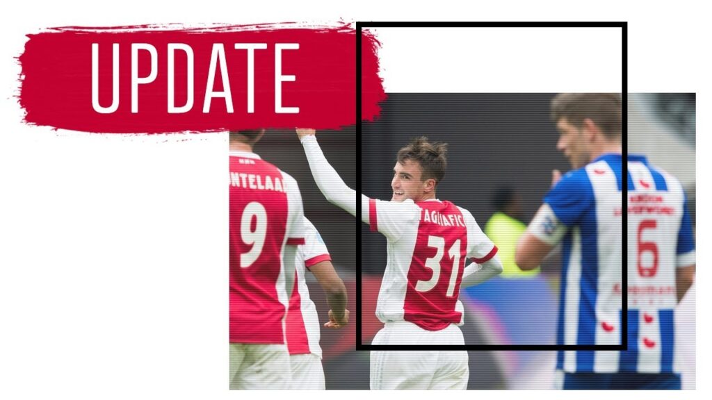 Nico Tagliafico: 'Mijn vriendin heeft me geluk gebracht'