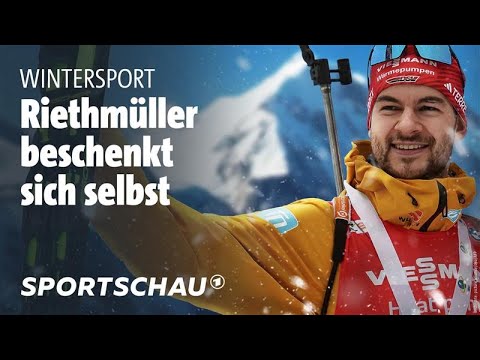 Biathlon: Danilo Riethmüller holt erstes Weltcup-Podest | Sportschau