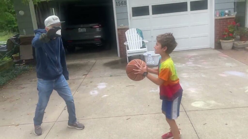 Ro Ro playing with Grandpa