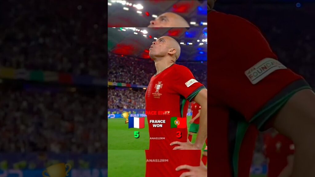France vs Portugal🥶 |euro 2024| #shorts #football #highlights