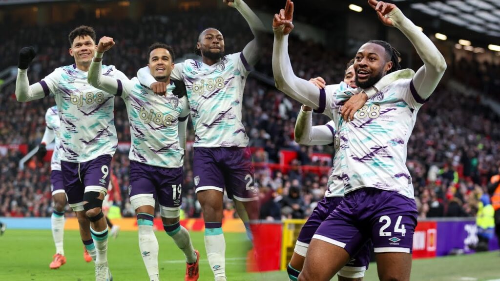 Ghana striker Antoine Semenyo scores Manchester United | Kudus, Partey, Inaki amazing performances