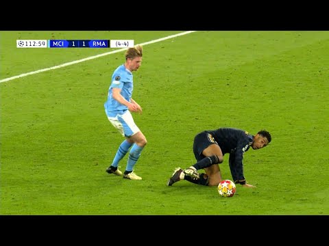 Kevin De Bruyne Singlehandedly Carrying Manchester City Against Real Madrid