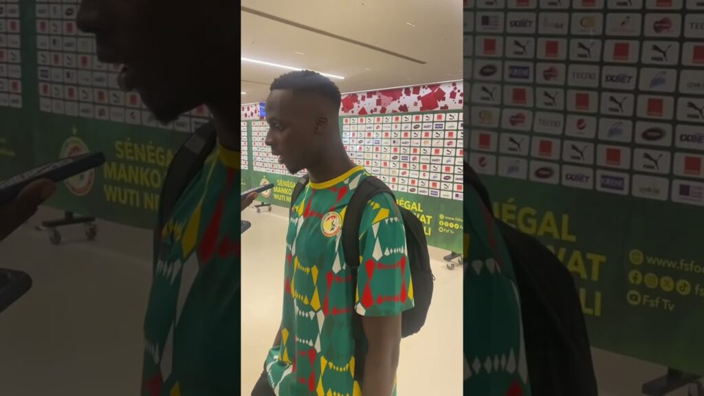 Réaction Edouard Mendy après le match contre Niger