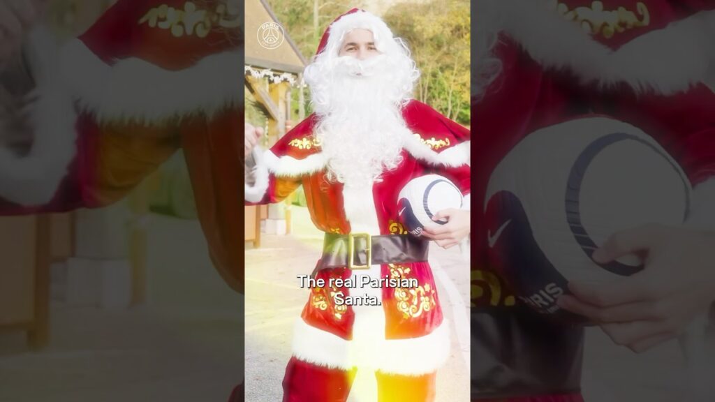 When Lucas Hernandez turns into Santa Claus 🎅🤣