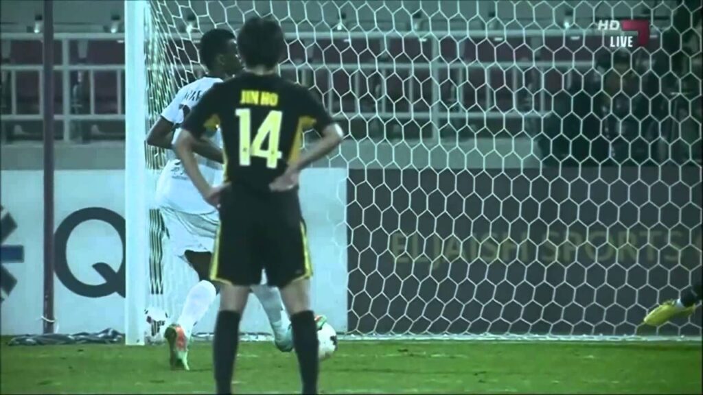 هدف الجيش الثالث محمد مونتاري - الجيش vs قطر - دوري نجوم قطر