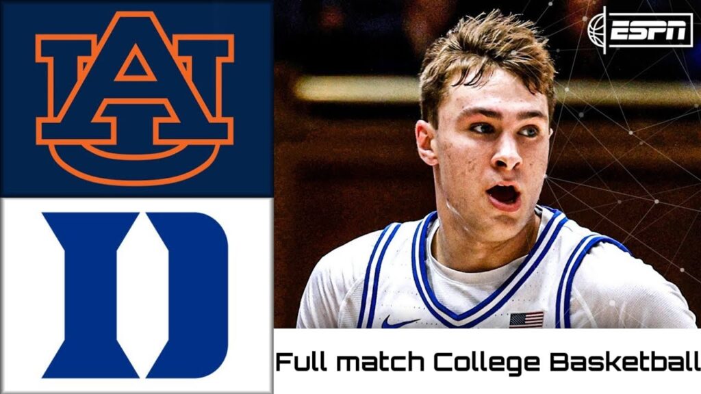 Auburn 🆚️ Duke Full Game Replay _ 2024 - 25 Full match College Basketball _ ESPN Basketball