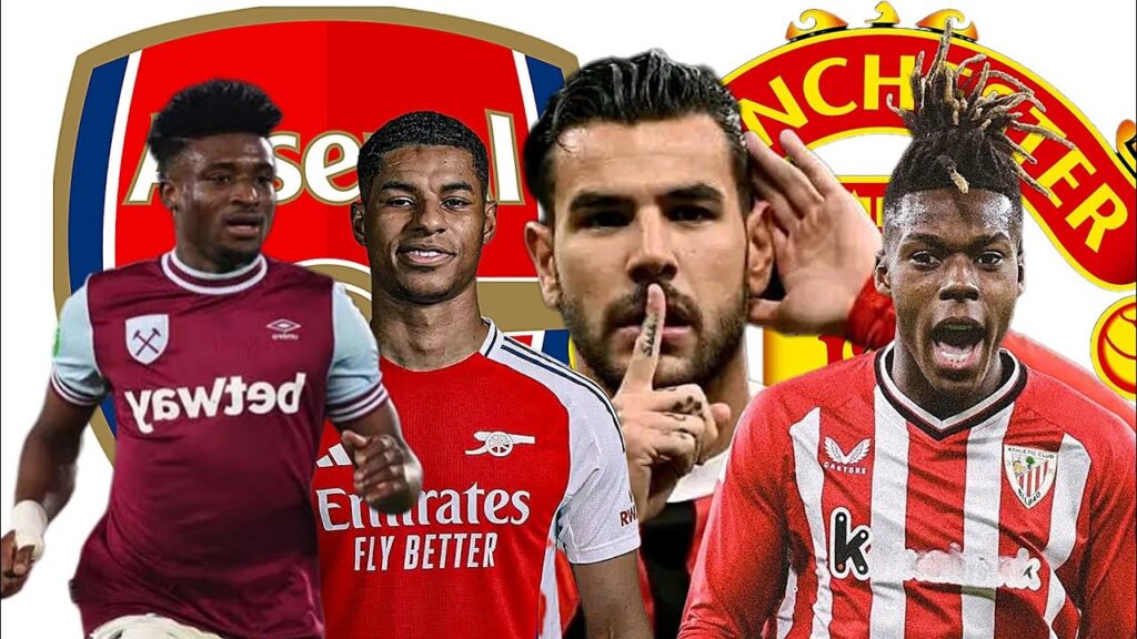 ⚽🔥Transfer zashyushye muri Manchester united na arsenal ✅ Theo Hernandez,kudus na neco Williams