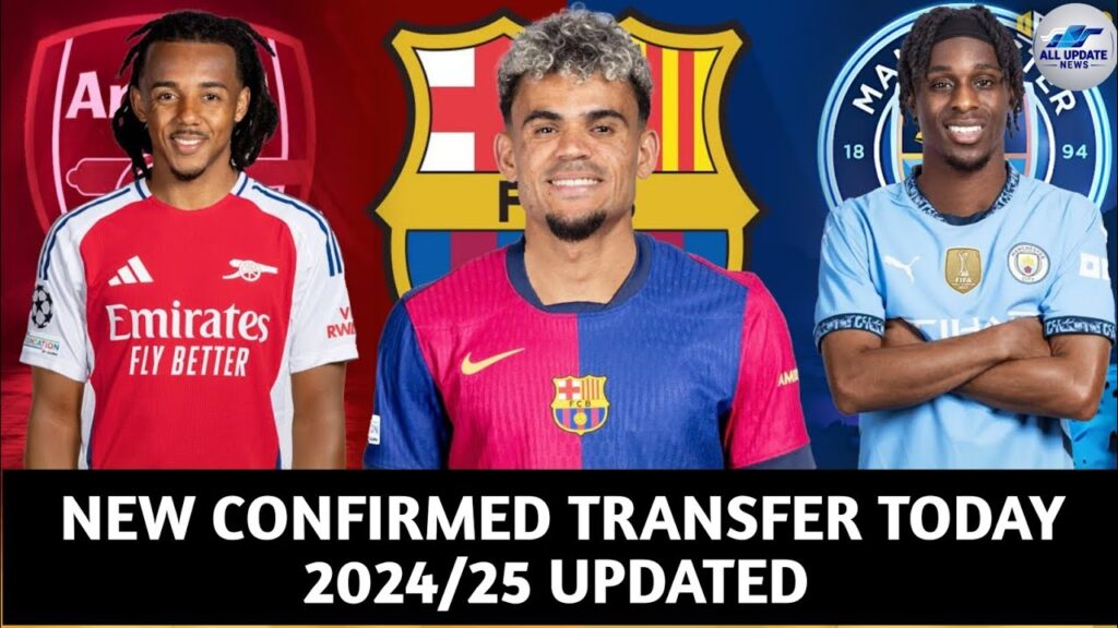 🚨ALL CONFIRMED TRANSFER WINTER TODAY UPDATED 2024/25 Frimpong to Man City ✅ Diaz to Barca Deal Done 🚨ALL CONFIRMED TRANSFER WINTER TODAY UPDATED 2024/25 Frimpong to Man City ✅ Diaz to Barca Deal Done