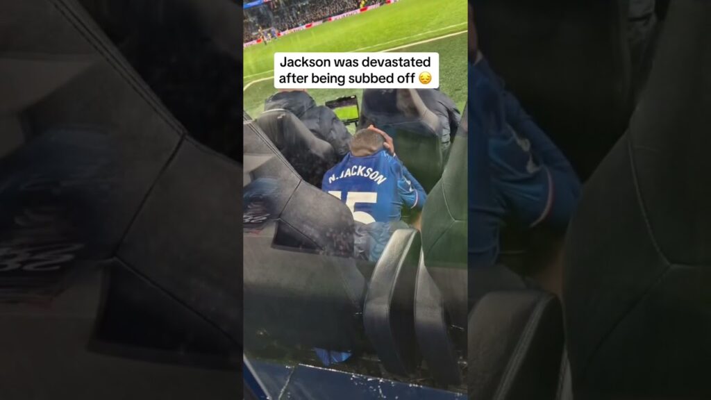 Chelsea’s Nicolas Jackson was DEVASTATED after being subbed off against Spurs… 😔 (IG: