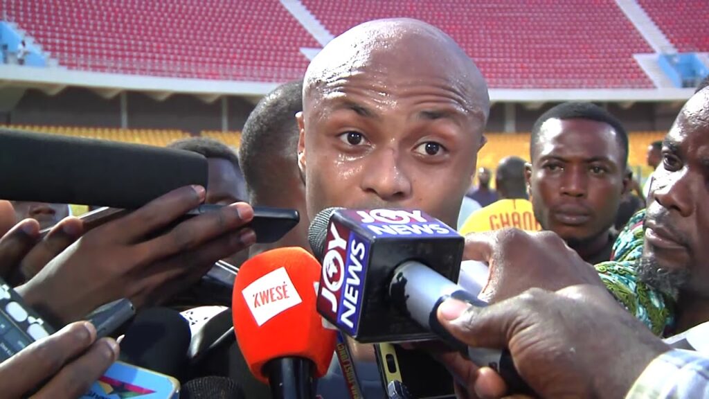 ANDRE AYEW ADDRESSES GHANAIAN MEDIA, TARGETS AFCON 2019 GLORY