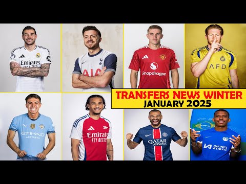 Grealish To Tottenhem 💥Neymar To Santos🔥 BEST TRANSFERS WINTER 2025 I Salah,Theo,De Bruyne...