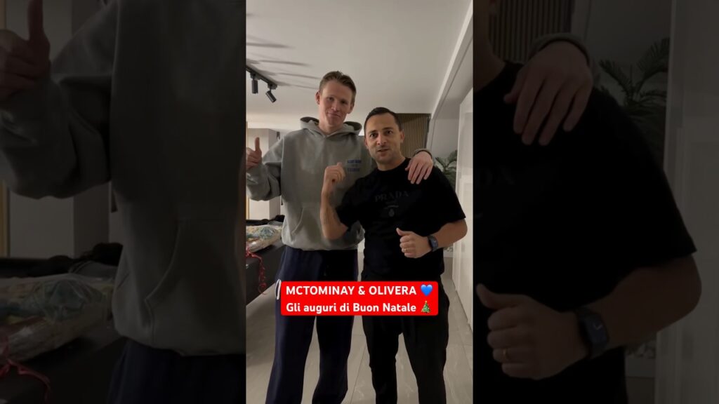 MCTOMINAY & OLIVERA 💙 Gli auguri di NATALE: sentite cosa dicono! 🎄🥰
