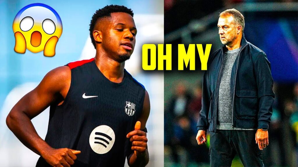 How ANSU FATI JUST SHOCKED Hansi Flick and Barcelona 😱