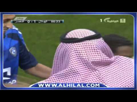 SPL Al-Hilal 1 - 0 Nasr 25/3/2012 (Nawaf)
