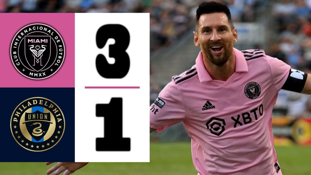 LIONEL MESSI CAN'T STOP SCORING GOALS | Inter Miami vs Philadelphia 3-1 | Highlights & Goals 2024