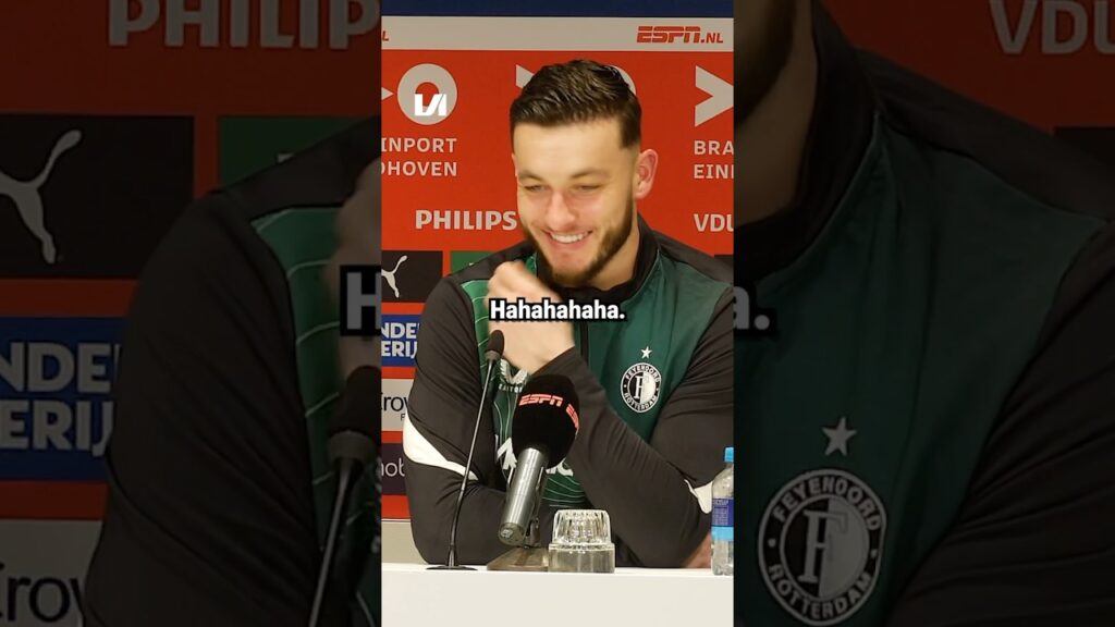 😂 Bijlow heeft zelfspot en noemt zichzelf bijna medisch expert… #psv #feyenoord #eredivisie