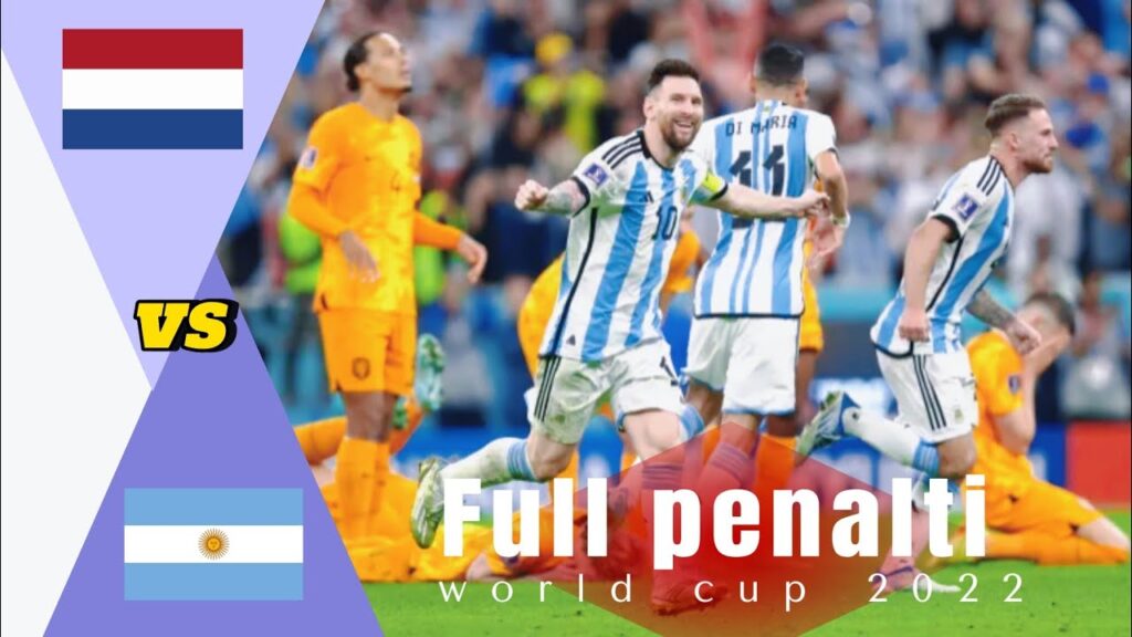 Nederland vs Argentina world cup 2022 Full penalti (3)-(4)