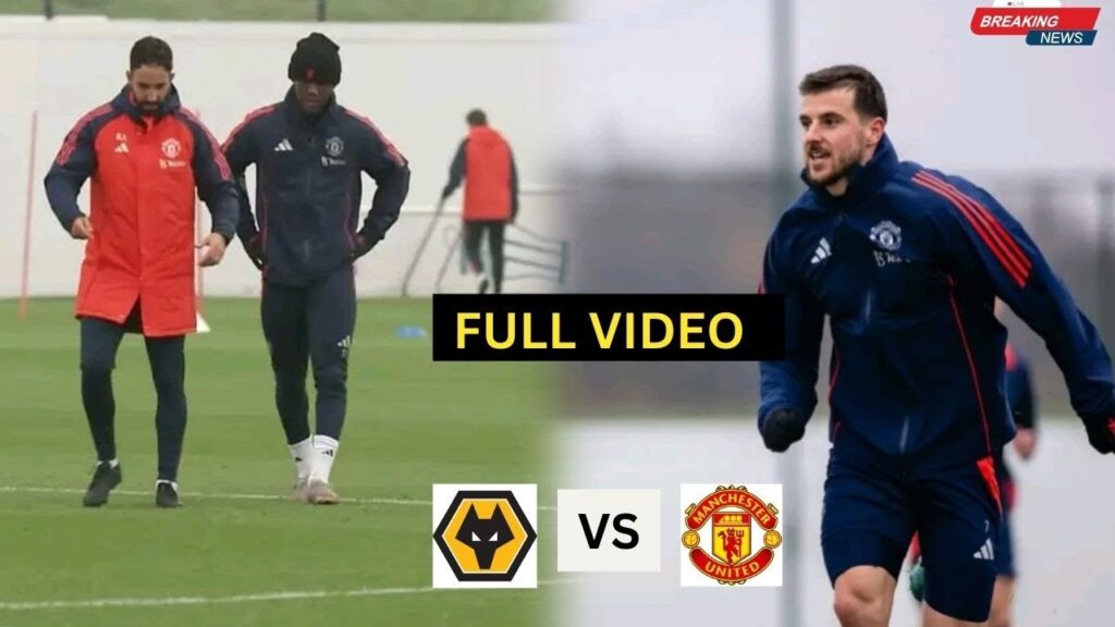 🔴 𝐉𝐔𝐒𝐓 𝐈𝐍:✅MASON MOUNT IMNPRESSED IN RUBEN AMORIM  TRAINING SESSION AHEAD WOLVES 🦊
