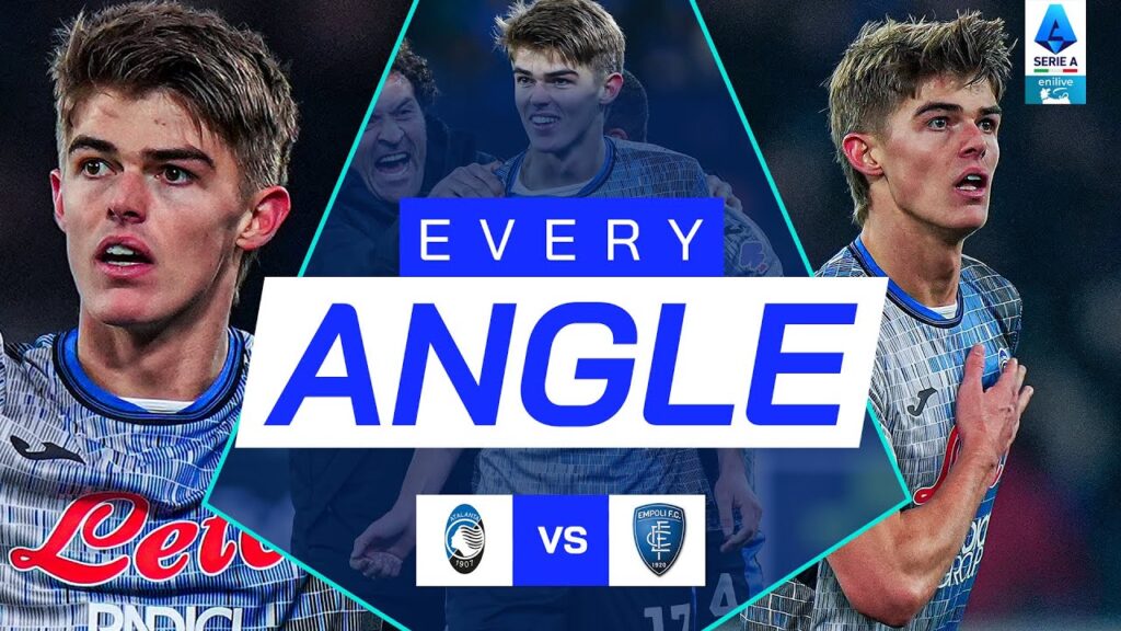 De Ketelaere Seals Atalanta Win | Every Angle | Atalanta-Empoli | Serie A 2024/25