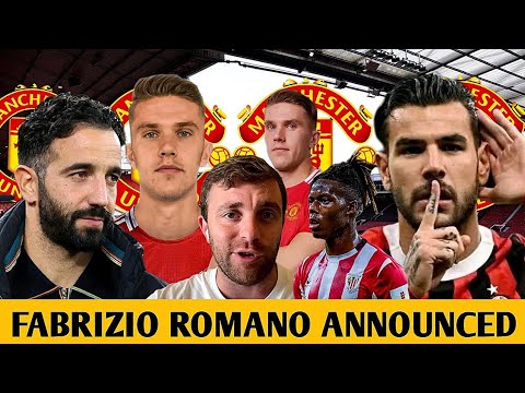 🔥FABRIZIO ROMANO ANNOUNCED HOT MAN UNITED SIGNINGS🔥VICTOR GOYKERES NECO WILLIAMS ✅#manutdnewstransfe