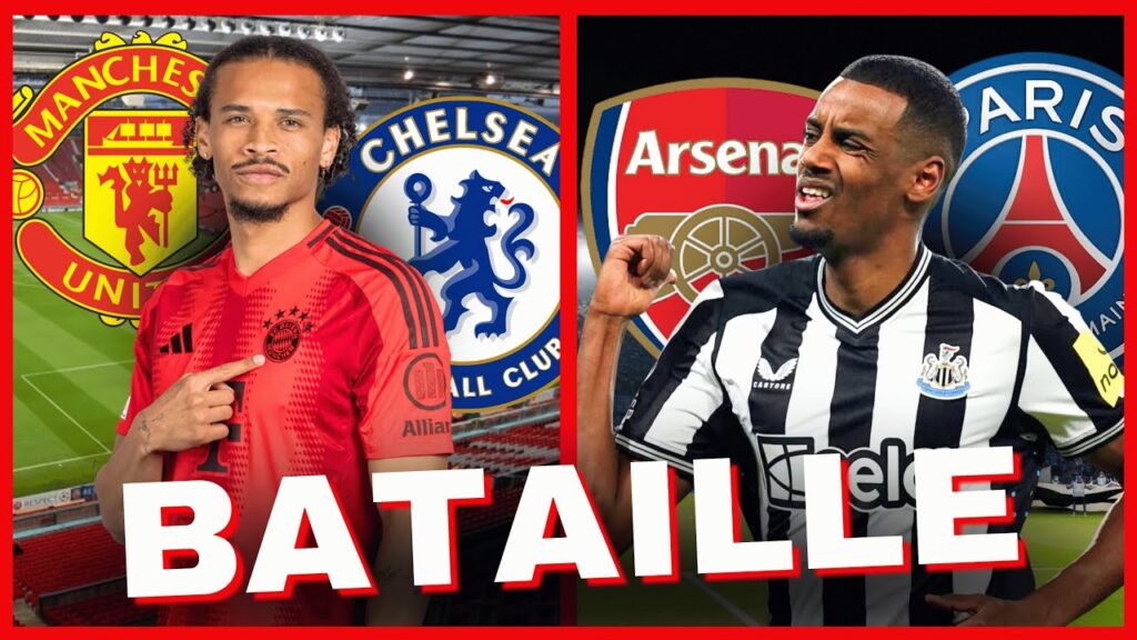 Leroy Sané VERS la Premier League ? Isak dans le VISEUR du PSG et d’Arsenal !