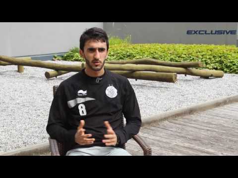 لقاء خاص مع اللاعب علي أسد