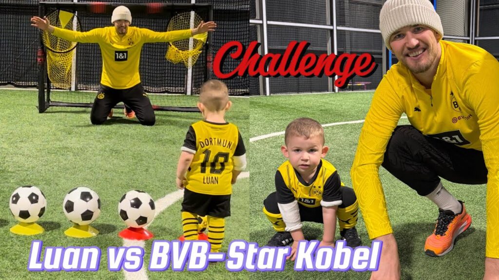 BVB-Star Gregor Kobel vs 2 year Wonderkid LUAN 🔥⚽️