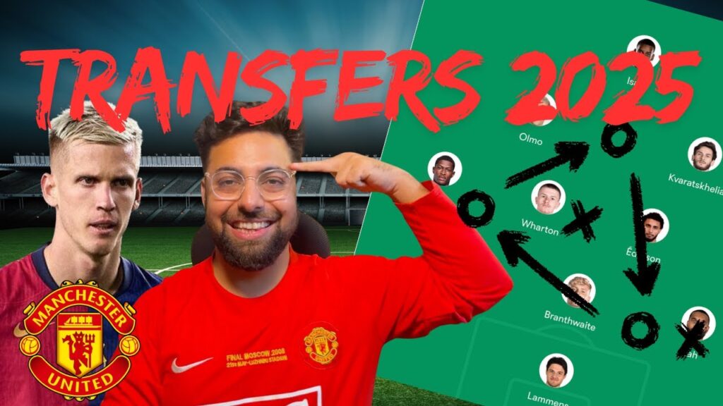 2 TRANSFER OPTIONS FOR  EVERY POSITION AT MANCHESTER UNITED l COMPLETE SQUAD REPLACEMENT