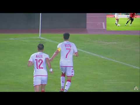 ESS TVأسيست وجدي كشريدة ضد المنتخب الليبي